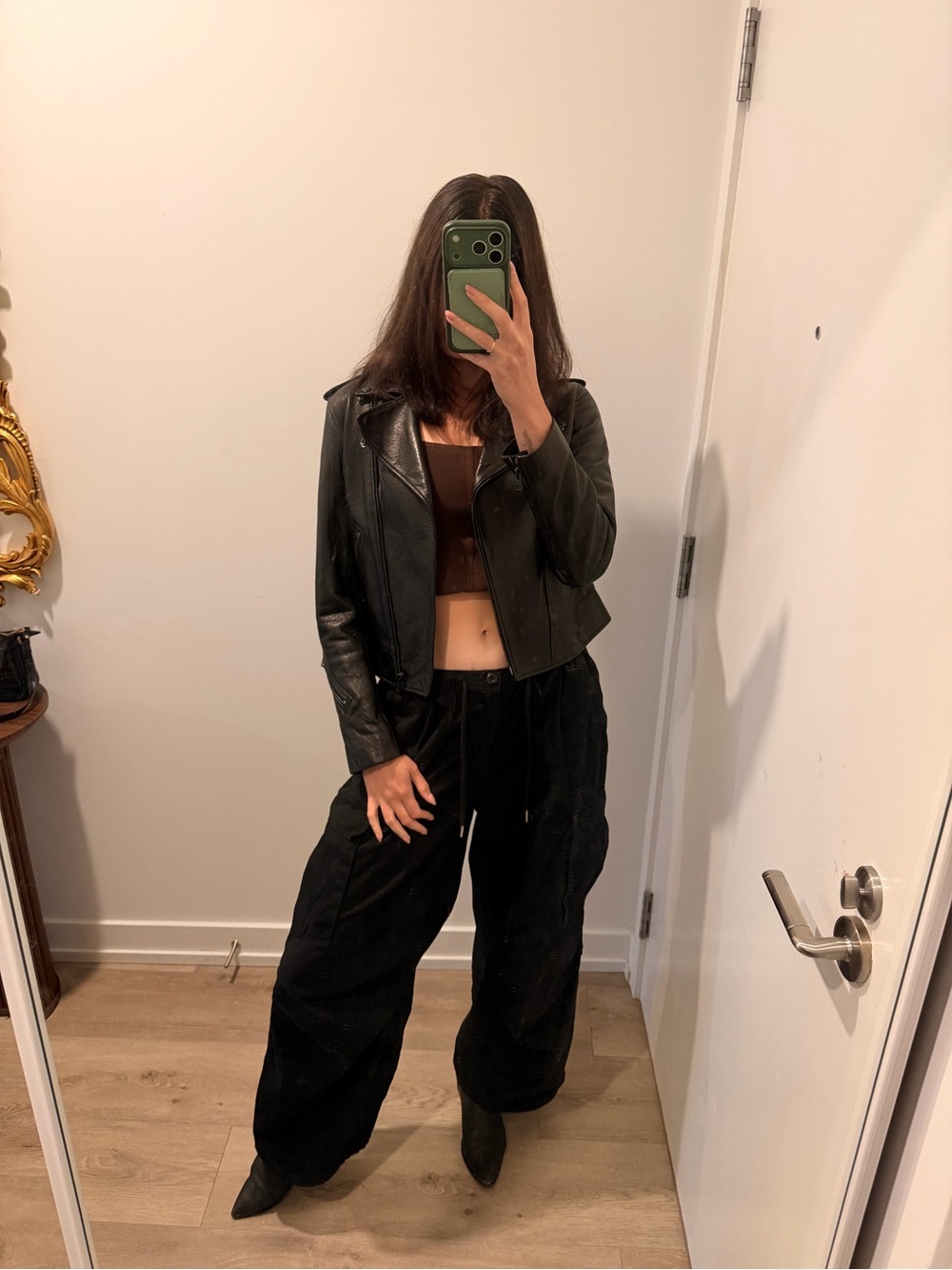 Banana republic genuine leather